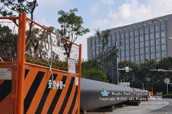 創(chuàng)苑路熱力管道工程